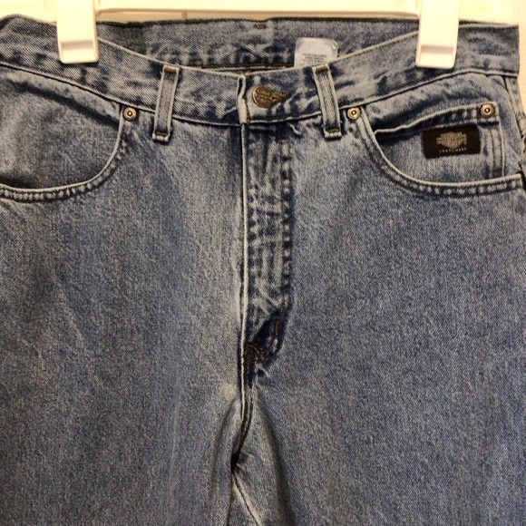 VTG Harley Davidson Mens Traditional Medium Wash Straight Leg Jeans 34x36 (J6) - Picture 2 of 7